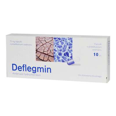 Deflegmin kaps retard.oprz.uwal.0.075g x 10-380 Deflegmin kaps retard.oprz.uwal.0.075g x 10-380
