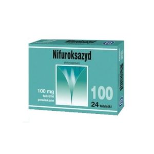 Nifuroksazyd 100mg 24 tabletek