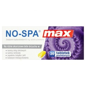 No-Spa MAX 20 tabletek