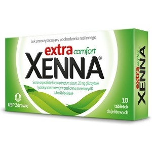 Xenna Extra Comfort 10 tabletek drażowanych