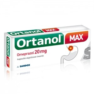 Ortanol Max 20mg 14 kapsułek