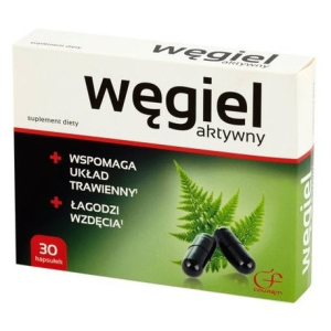 Węgiel aktywny, 30 kapsułek