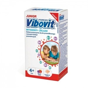 Vibovit Junior Witaminy i żelazo dla dzieci od 4 lat 30 tabletek