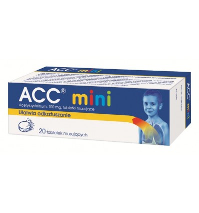 ACC mini 100mg od 3 lat 20 tabletek musujacych-0 ACC mini 100mg od 3 lat 20 tabletek musujacych-0