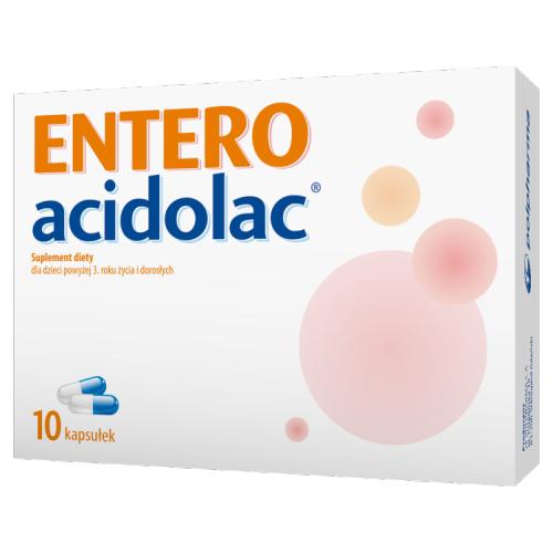 Acidolac, entero 10 kaps-0 Acidolac, entero 10 kaps-0