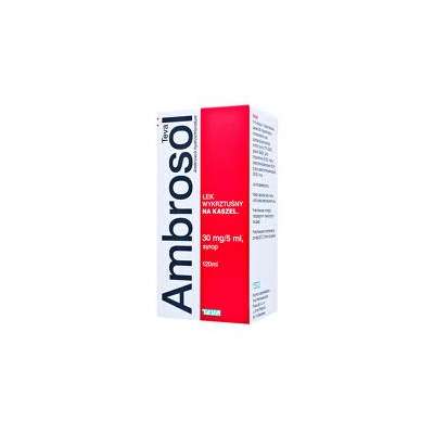 Ambrosol, syrop 30mg/5ml, 120ml-90 Ambrosol, syrop 30mg/5ml, 120ml-90