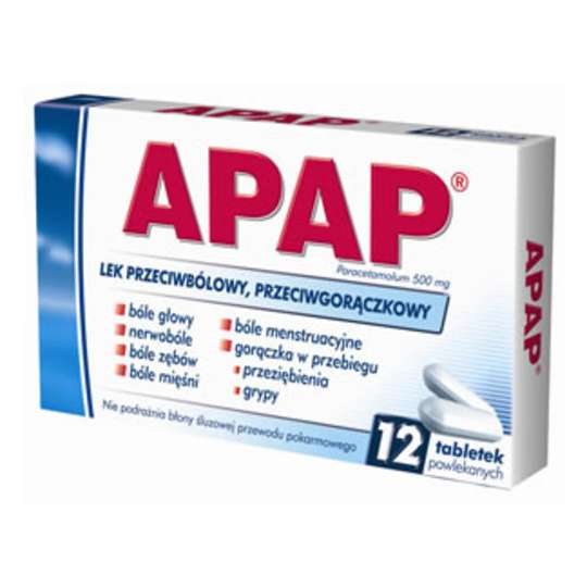 Apap 12 tabletek-0 Apap 12 tabletek-0