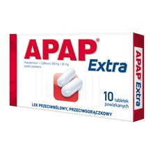 Apap Extra 10 tabletek-0