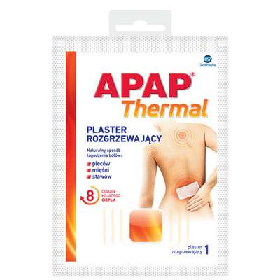 APAP THERMAL Plaster rozgrzewajacy 1 plaster-0 APAP THERMAL Plaster rozgrzewajacy 1 plaster-0