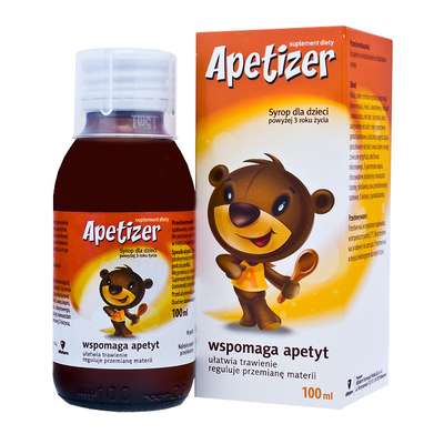 Apetizer syrop dla dzieci powyzej 3 lat 100ml-0 Apetizer syrop dla dzieci powyzej 3 lat 100ml-0