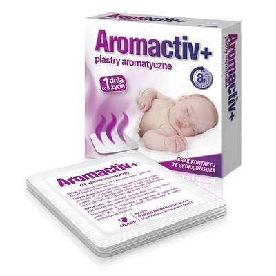 Aromactiv plastry dla dzieci od 1 dnia zycia lat 5 sztuk-0 Aromactiv plastry dla dzieci od 1 dnia zycia lat 5 sztuk-0