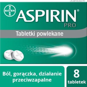 Aspirin Pro 500mg 8 tabletek-0