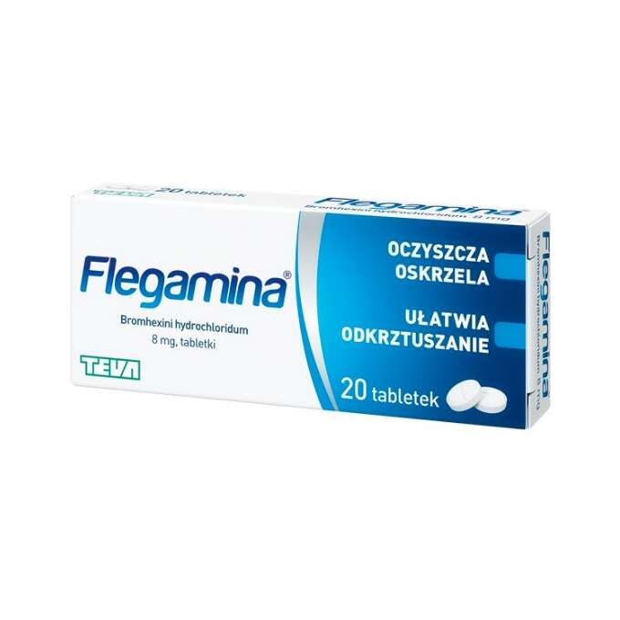 Flegamina 8mg 20 tabletek-0