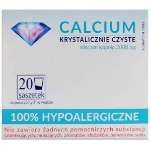 Calcium Krystalicznie Czyste 3000mg 20 saszetek-0