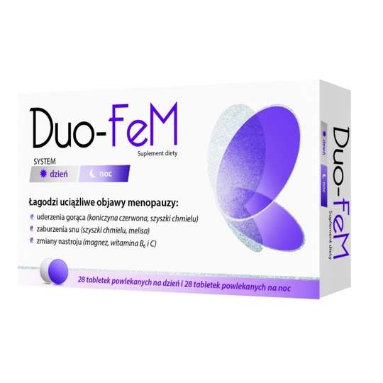 DUO-FeM 28 tabletek + 28 tabletek-0