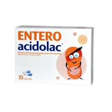Acidolac, entero 10 kaps-40 Acidolac, entero 10 kaps-40