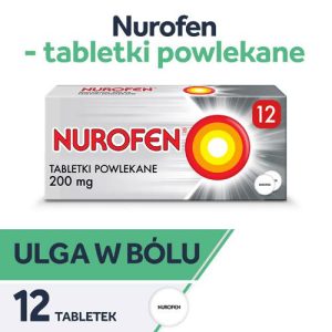 Nurofen, 200mg ,12 tabletek