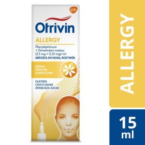 Otrivin Allergy aerozol do nosa, 15ml