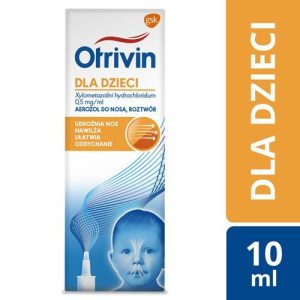 Otrivin 0.05% aerozol do nosa dla dzieci, 10ml