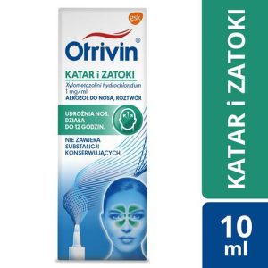 Otrivin Katar i zatoki 1mg/1ml, aerozol do nosa, 10ml