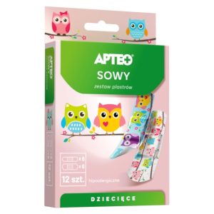 Plastry APTEO CARE dla dzieci motylki - 10 szt