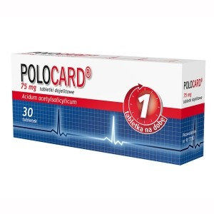 Polocard 75mg 30 tabletek