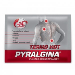 PYRALGINA TERMO HOT Plaster silnie rozgrzewający 1 sztuka