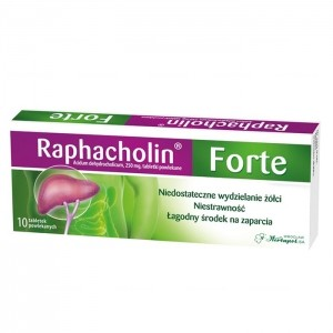 Raphacholin Forte 10 tabl
