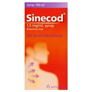 Sinecod syrop 15mg/1ml 100ml