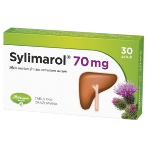 Sylimarol 70mg 30 drażetek