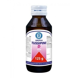 Tussipini D, syrop, 125 g