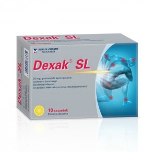 Dexak SL 25mg, 10 saszetek -0