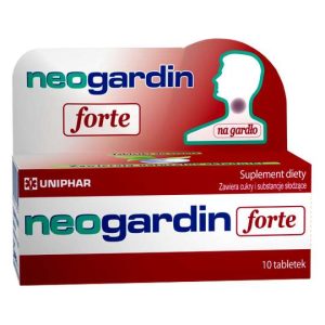 Neogardin Forte 10 tabletek do ssania red-0