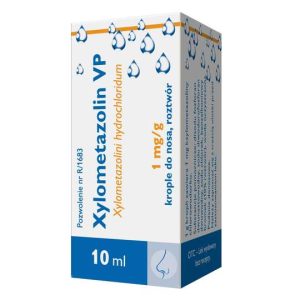Xylometazolin VP 0.1% krople do nosa, 10ml-0