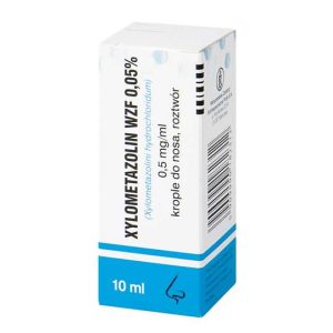 Xylometazolin WZF 0.05% krople do nosa, 10ml-0