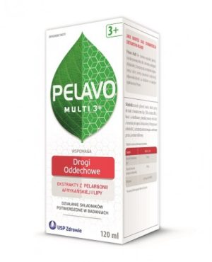 Pelavo Multi 3+ Drogi oddechowe przeziebienie i grypa 120 ml-0