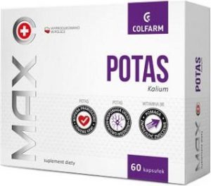 Potas MAX 333 mg 60 kapsulek Colfarm-0