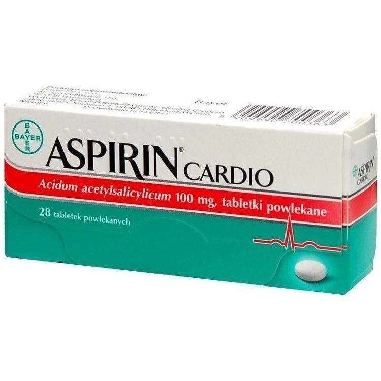 Aspirin Cardio 28 tabletek powlekanych-990 Aspirin Cardio 28 tabletek powlekanych-990