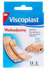Viscoplast, plastry wodoodporne, 12 sztuk-0