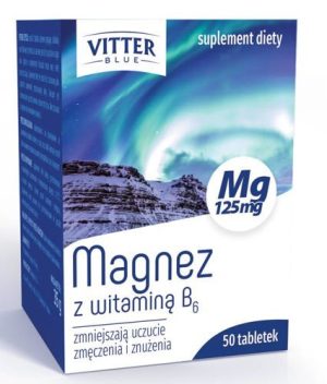 Magnez z witamina B66 VITTER-0