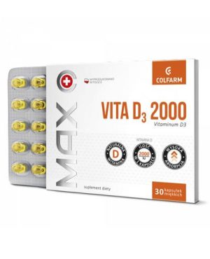 MAX VITA D3 2000 - 60 kaps-0