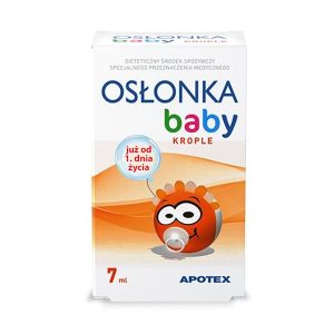 Oslonka Baby, krople dla niemowlat od 1 dnia zycia, 7ml-0