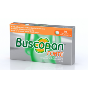 Buscopan Forte 20mg, 10 tabletek-0