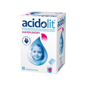 Acidolit, smak malinowy, 10 saszetek-0