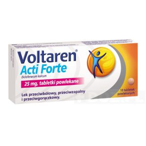 Voltaren Acti Forte 25mg, 10 tabletek powlekanych-0