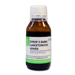 Syrop z babki lancetowatej, 1,5g/10ml, 125g-0