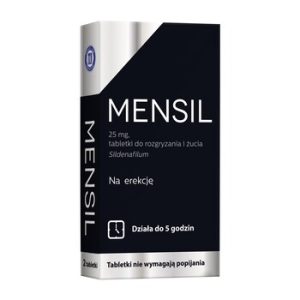 Mensil, 25 mg, tabletki do rozgryzania, żucia, 2 szt-0