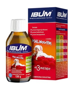 Ibum zaw.doust. 0,1 g/5ml malina 130 g-0