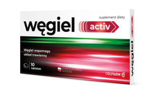 Wegiel Activ tabl 0,15g 10 tabl-0