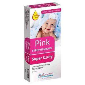 Test ciążowy, Pink Express, Super Czuły, 1 sztuka-0